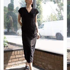 Prairie Underground Amorphous dress in black